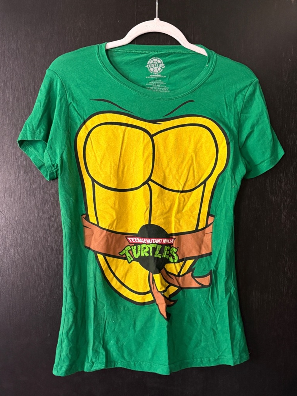 TMNT Women's Green Graphic T-Shirt